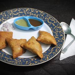 A picture of Whole wheat flour Samosa.