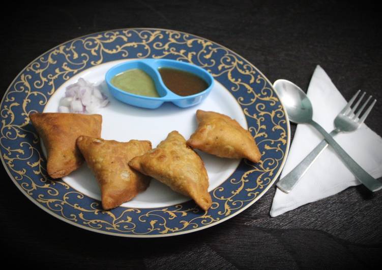 Simple Way to Prepare Quick Whole wheat flour Samosa