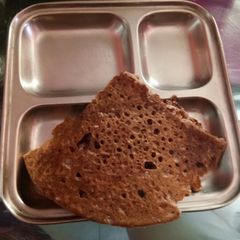 A picture of Ragi Rava dosa.