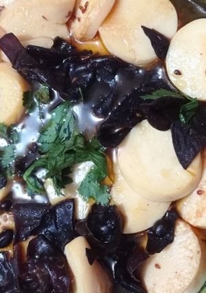 Foto resep Jamur feat Tahu
