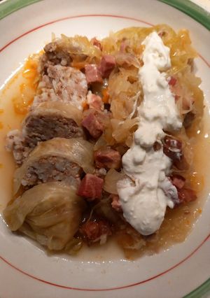 Töltött káposzta recept fotója