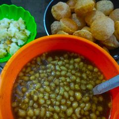 A picture of Pani puri.