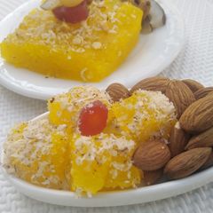 A picture of Bombay karachi special halwa.