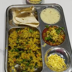Proso millet khichdi A picture of Proso millet khichdi.