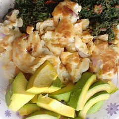 A picture of Keto eggs.