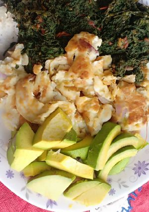 A picture of Keto eggs.