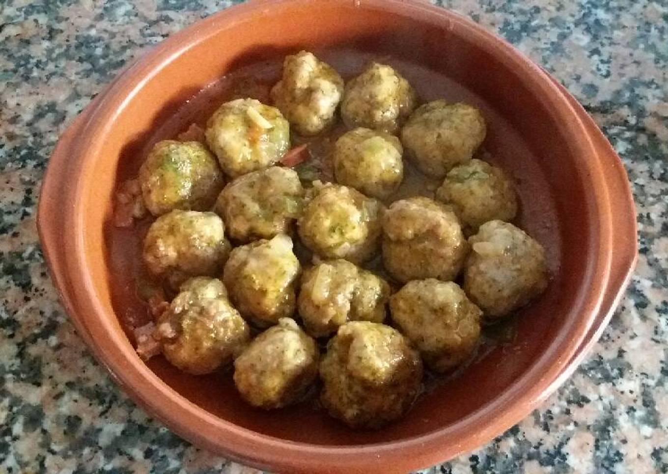 Albóndigas con verduritas