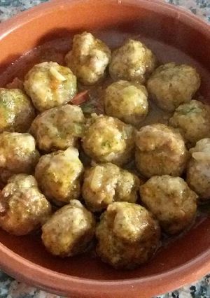 Foto principal de Albóndigas con verduritas