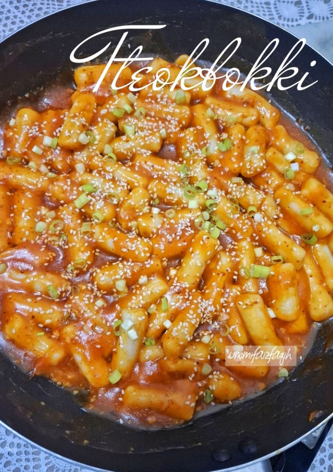 Foto resep Tteokbokki Simple dan Enak