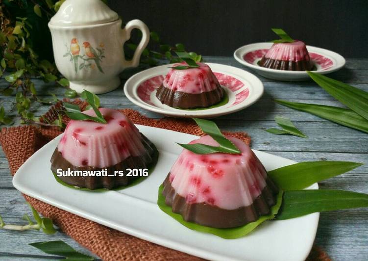 Kue Cantik Manis Lapis Cokelat