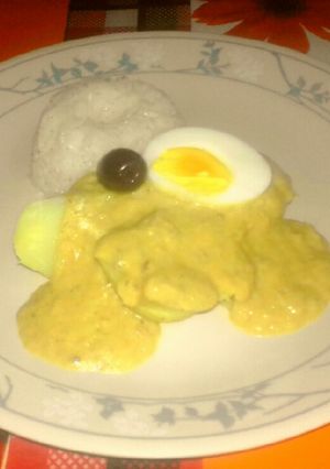 Una foto de Ají de Gallina