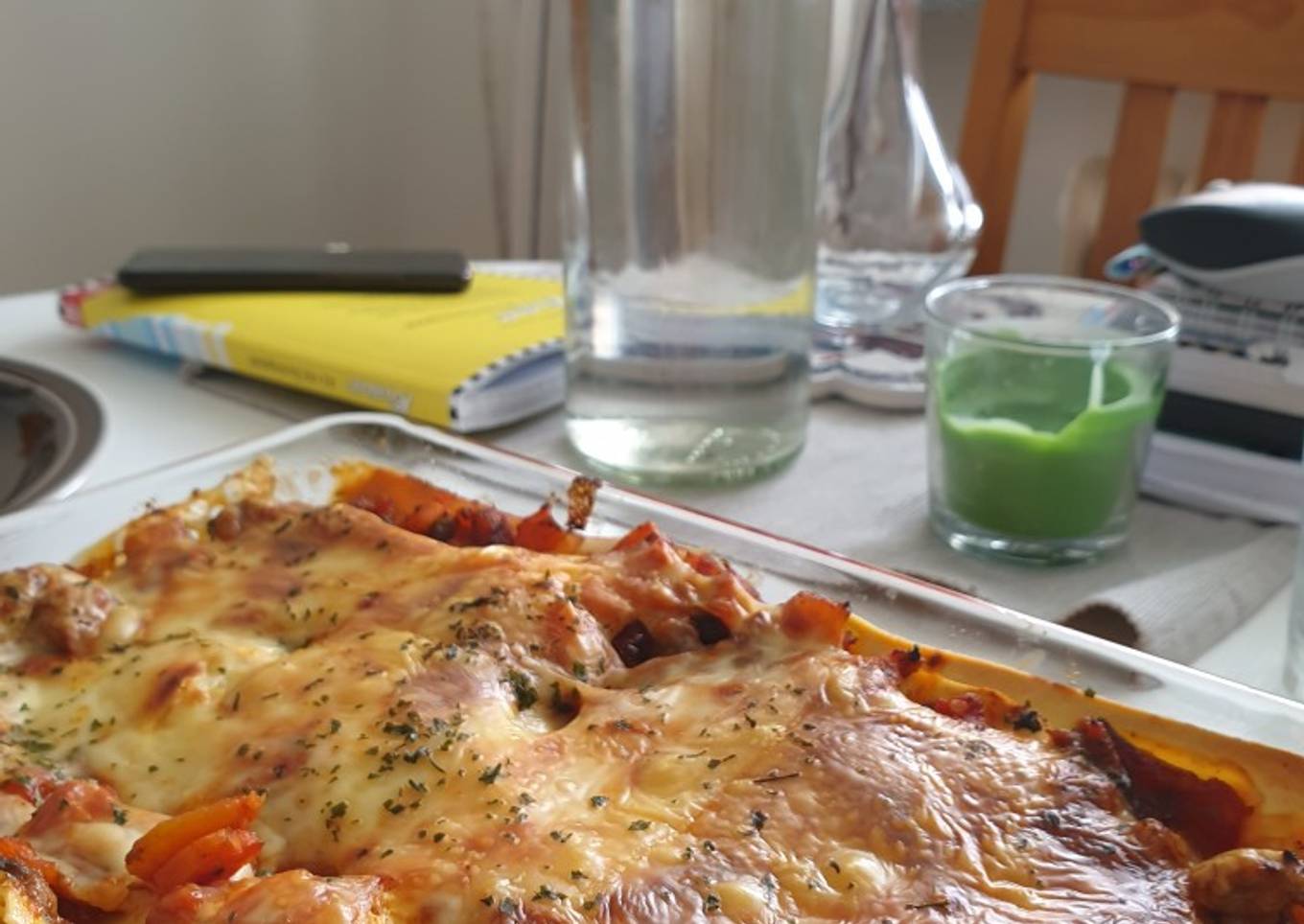 Beef lasagna