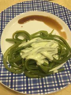 Una foto de Porotos Verdes con Crema