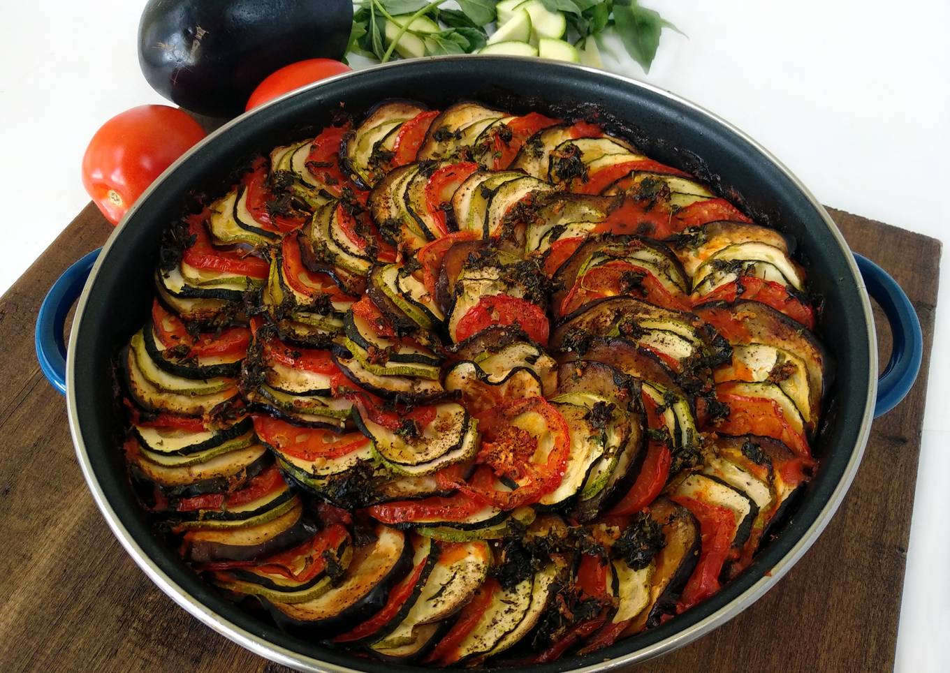TIAN DE VERDURAS O RATATOUILLE receta francesa