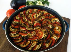 Foto principal de TIAN DE VERDURAS O RATATOUILLE {receta francesa}