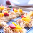 Fruit Danish Pastry with Lemon curd