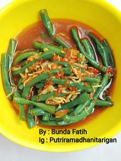 Foto resep Tumis kacang panjang pedas