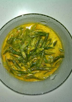 Foto resep Kacang panjang kuah santan