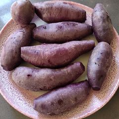 Purple Sweet Potatoes A picture of Purple Sweet Potatoes.