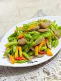 Oseng Buncis Bakso Wortel