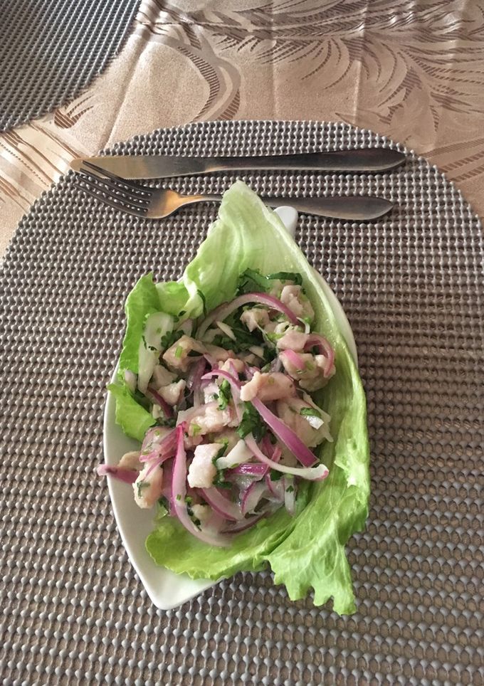 Una foto de Ceviche de reineta