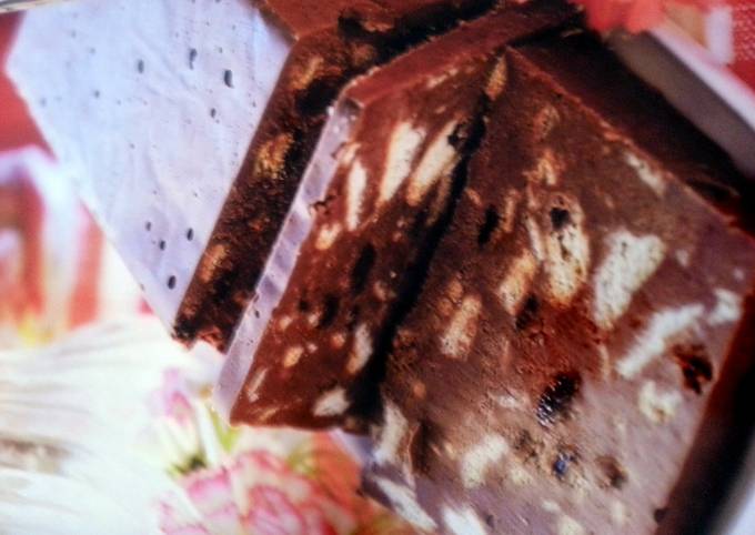 Recipe of Speedy chocolate refigerator cake