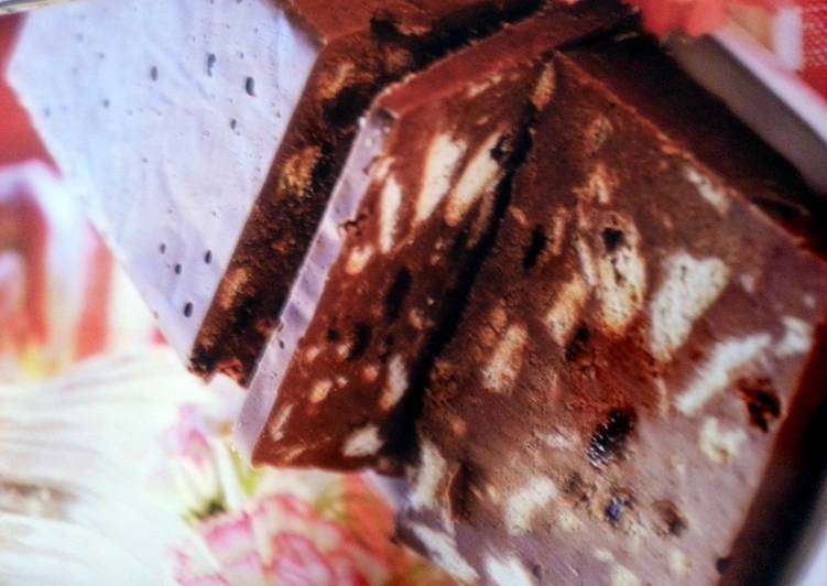 How to Make Quick chocolate refigerator cake