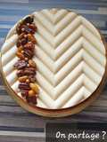 Tarte noisettes Namelaka dulcey