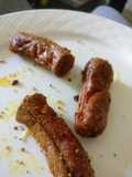 Crispy Vienna sausage kebabs