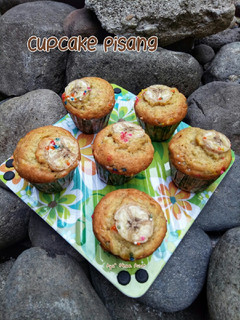 Foto resep Cupcake Banana