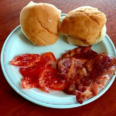 A picture of My Simple Holiday Breakfast.