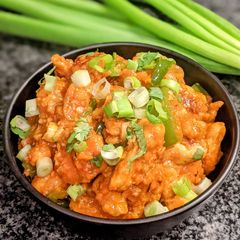 A picture of Teriyaki chicken.
