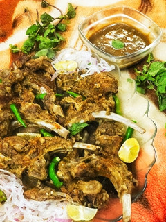 A picture of Hara Masala Chops.