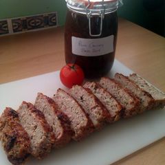 A picture of Vickys Pork and Apple Meatloaf GF DF EF SF NF.