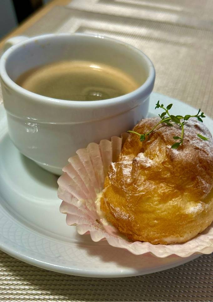 Профітролі с заварним кремом🧁