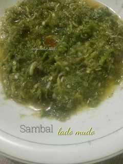 Foto resep Sambal lado mudo (sambal Cabe hijau)
