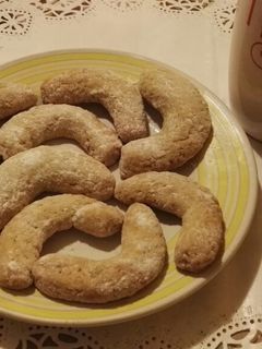 Diós hókifli recept fotója