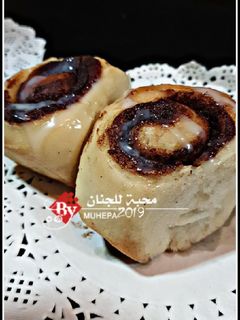 صورة لوصفة سينابون بعجينة العشر دقائق 🥧