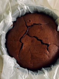 Una foto de Tarta de chocolate (3 ingredientes)