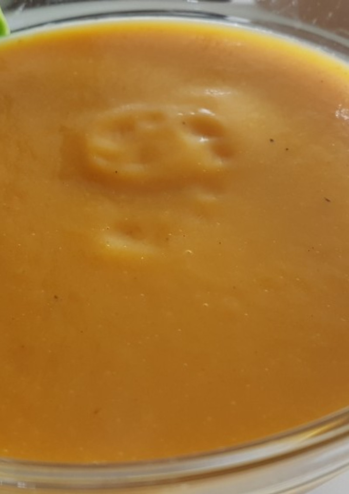 Una foto de Crema de calabaza
