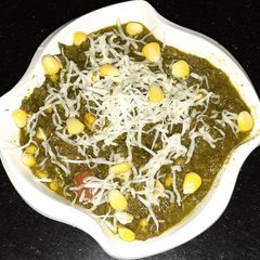 A picture of Spinach Sweet Corn Sabji.
