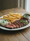 Aruban Steak Frites with Chimichurri Mayonnaise