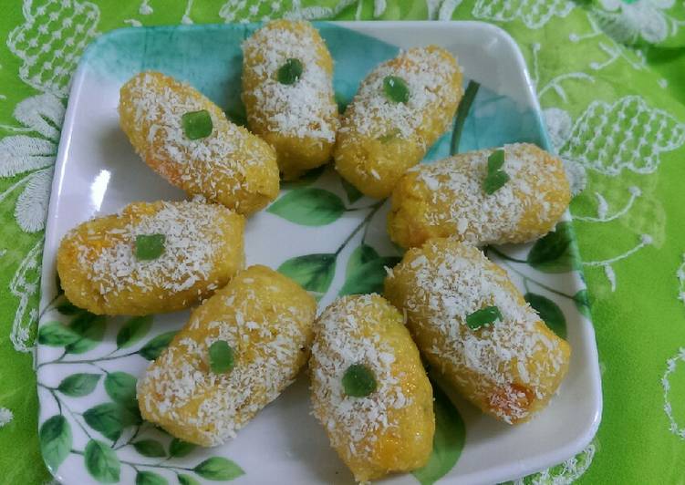 Steps to Make Super Quick Homemade Suji Coconut Rolls