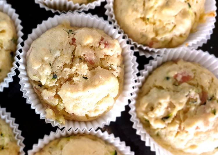 Easiest Way to Make Speedy Courgette muffins