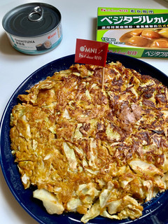 新鮪魚咖哩蔬菜煎餅 的食譜成品照片