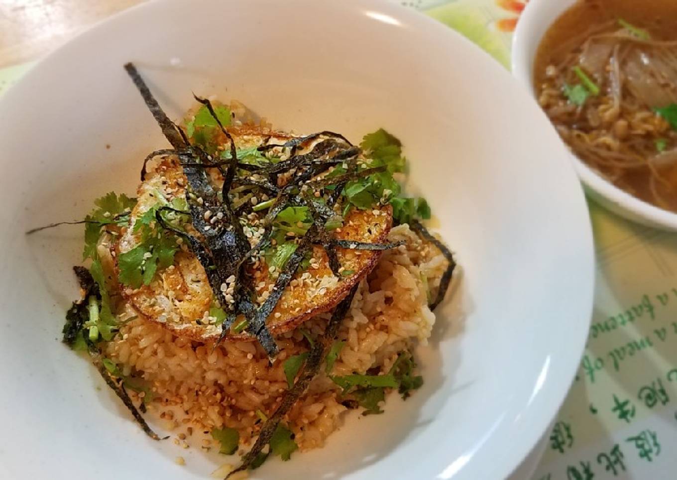 Butter egg brown rice 黄油拌饭#mommasrecipes