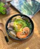 Bún Nấm Cá Thác Lác Khổ Qua