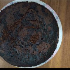 Homemade Chocolate Cake A picture of Homemade Chocolate Cake.