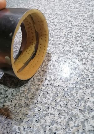 Una foto de Masa para aro de galleta