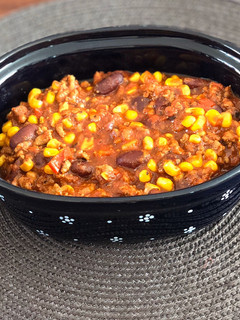 Mexikói chilis bab recept fotója